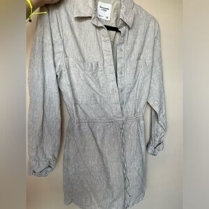 Abercrombie linen blend romper